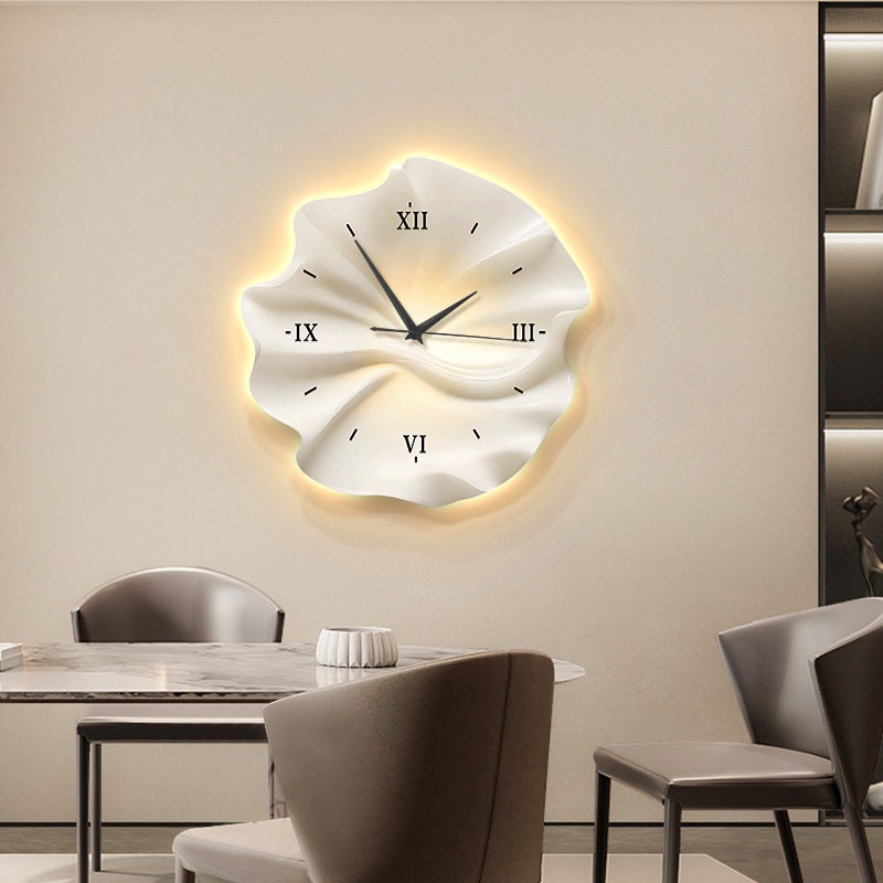 Living Room Silent Abstract Three-Dimensional Wall Clock