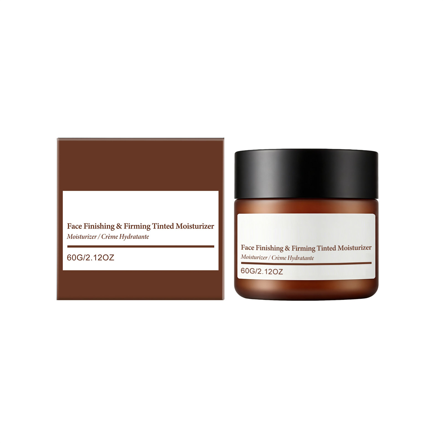 Radiant Glow Firming Tinted Moisturizer - Hydrating Anti-Aging Daily Face Cream
