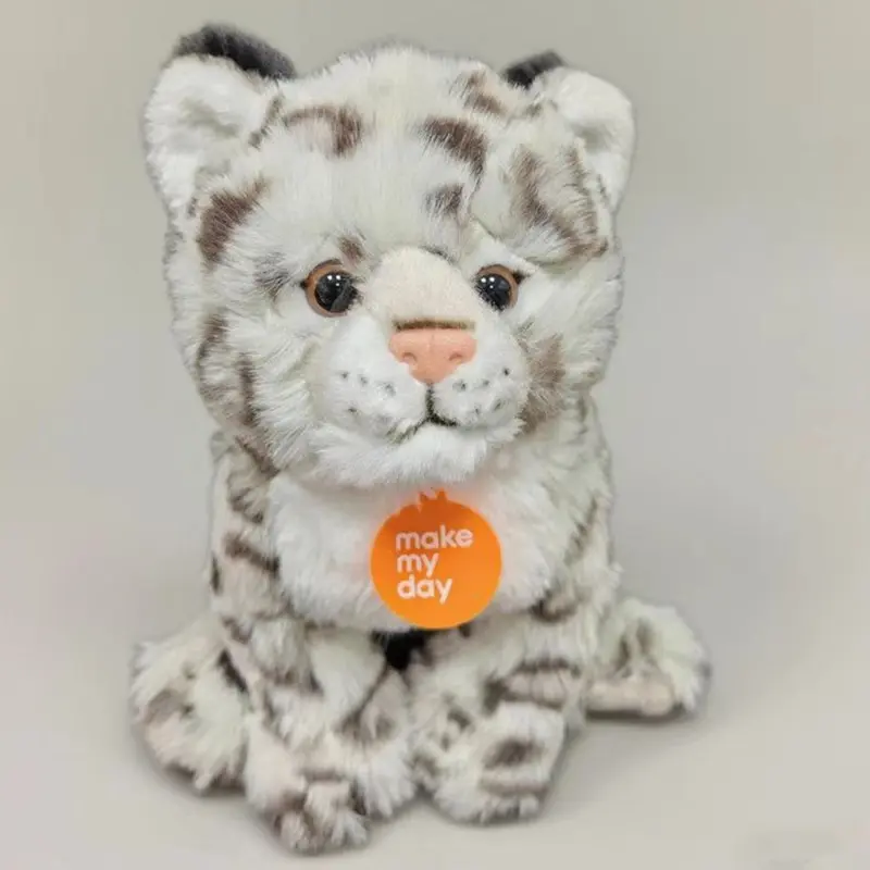 Adorable Floral Leopard Plush Toy – 35cm Soft Cuddle Stuffed Animal Comfort Doll