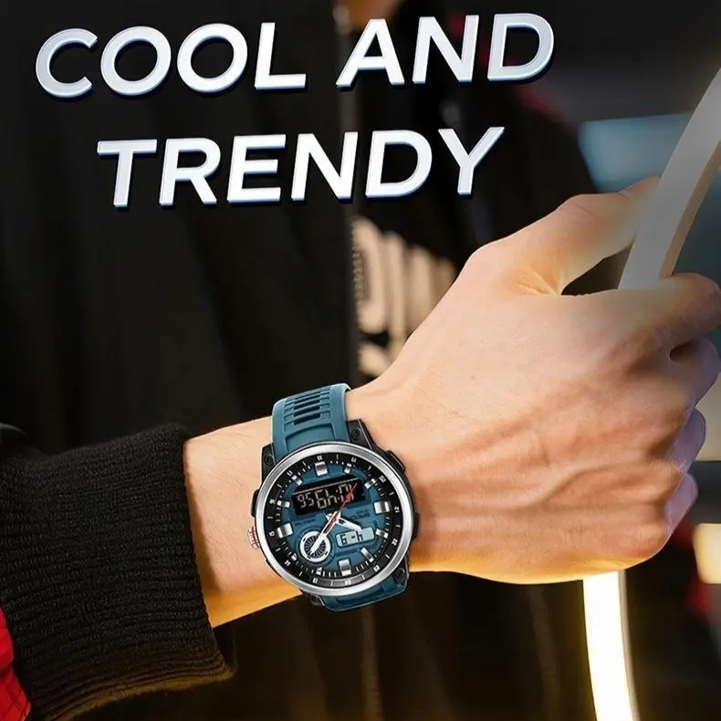 Unisex Outdoor Sports Watch – Minimalist & Versatile Everyday Wristwatch for Students and Active Lifestyles