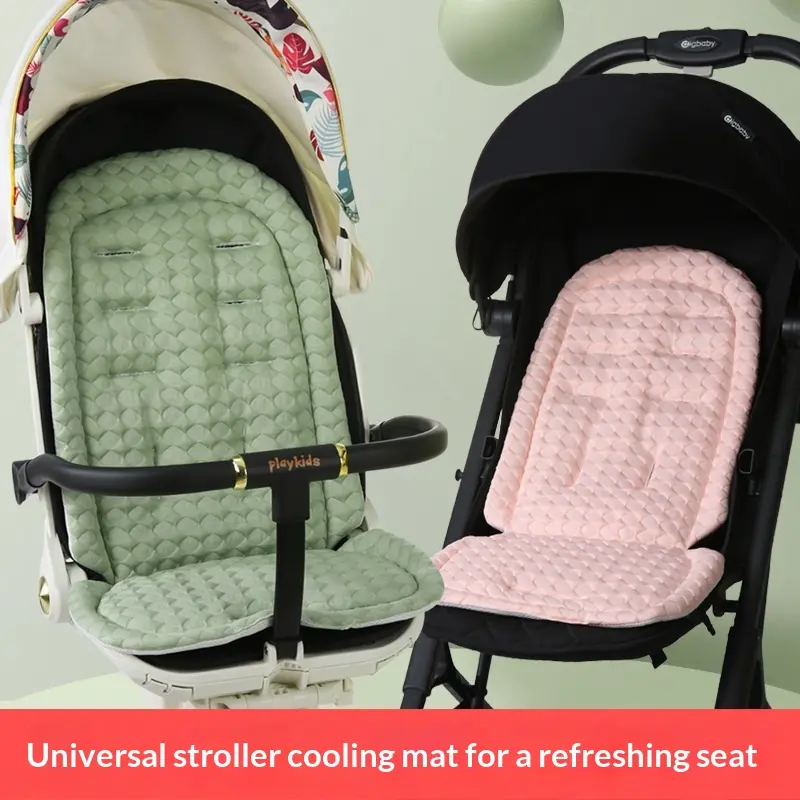 Universal Baby Cooling Pad – Breathable Ice Bean Seat Cushion for Strollers, Car Seats & High Chairs