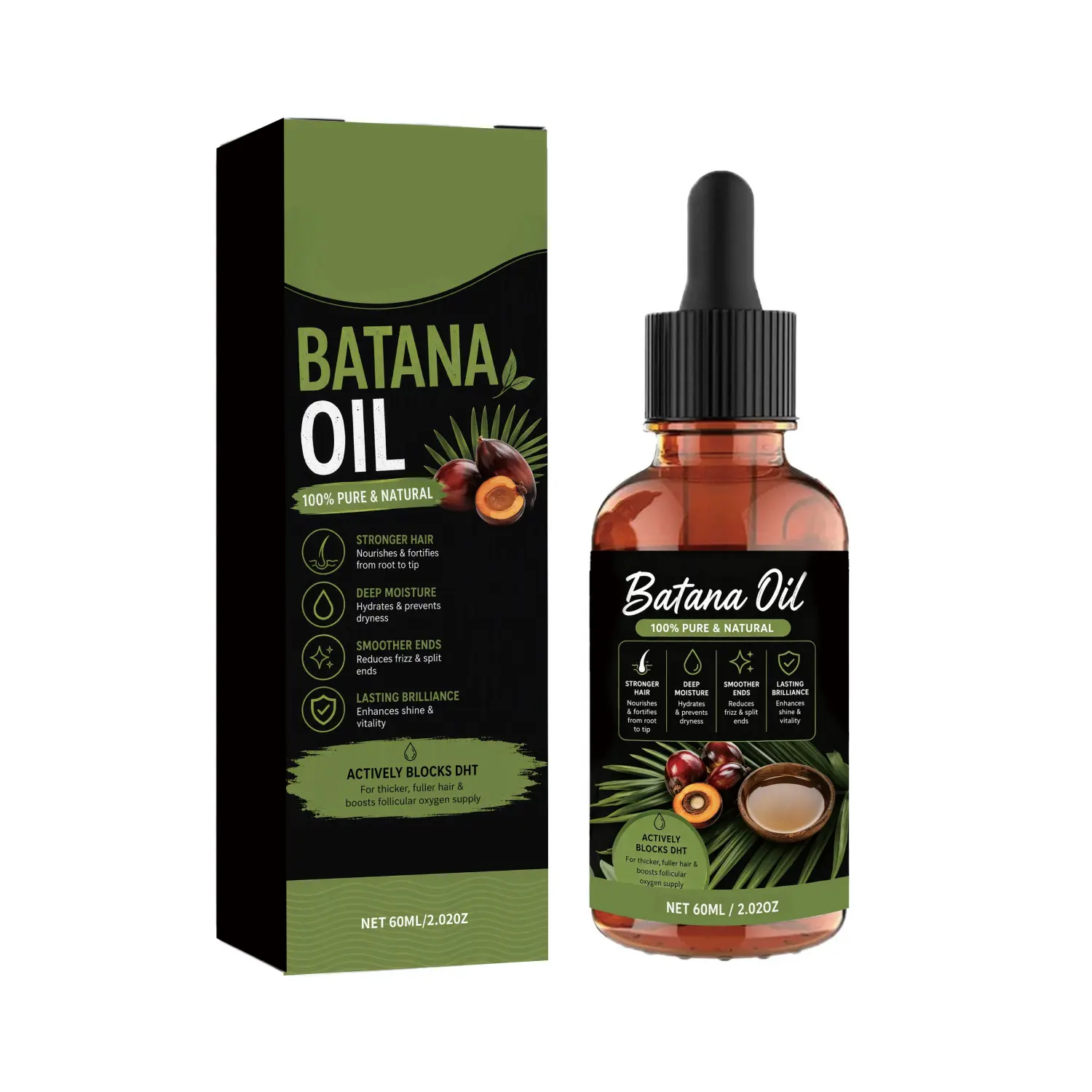 Platthana Nourishing Hair Care Essential Oil – Rosemary & Ginseng Scalp Treatment for Stronger, Fuller, and Healthier Hair