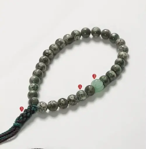 Natural Star and Moon Bodhi Seed Beaded Bracelet - Blessed Spiritual Meditation Wrist Mala (8mm)