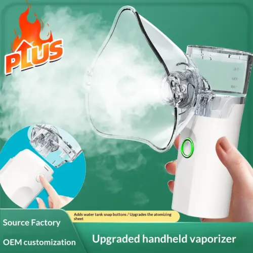 Portable Handheld Mesh Atomizer – Ultra-Quiet Household Vaporizer Inhaler