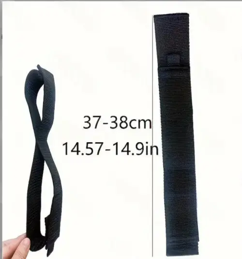 Heavy-Duty Hook and Loop Cargo Lashing Strap – Reusable Adjustable Hanging & Tie-Down Strap