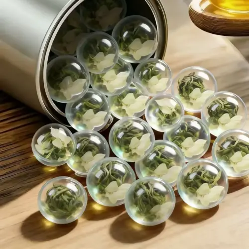 Premium Jasmine Dragon Pearl Tea – Handcrafted Loose Leaf Artisan Floral Green Tea