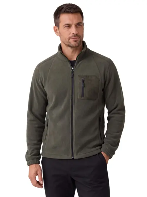 Men's Thickened Fleece-Lined Sweatshirt - Warm Thermal Pullover for Fall & Winter Casual Outdoor Wear