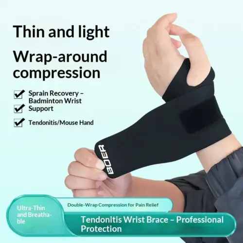 Breathable Compression Wrist Support Brace for Sports, Fitness, and Daily Relief - Unisex Wrist Guard