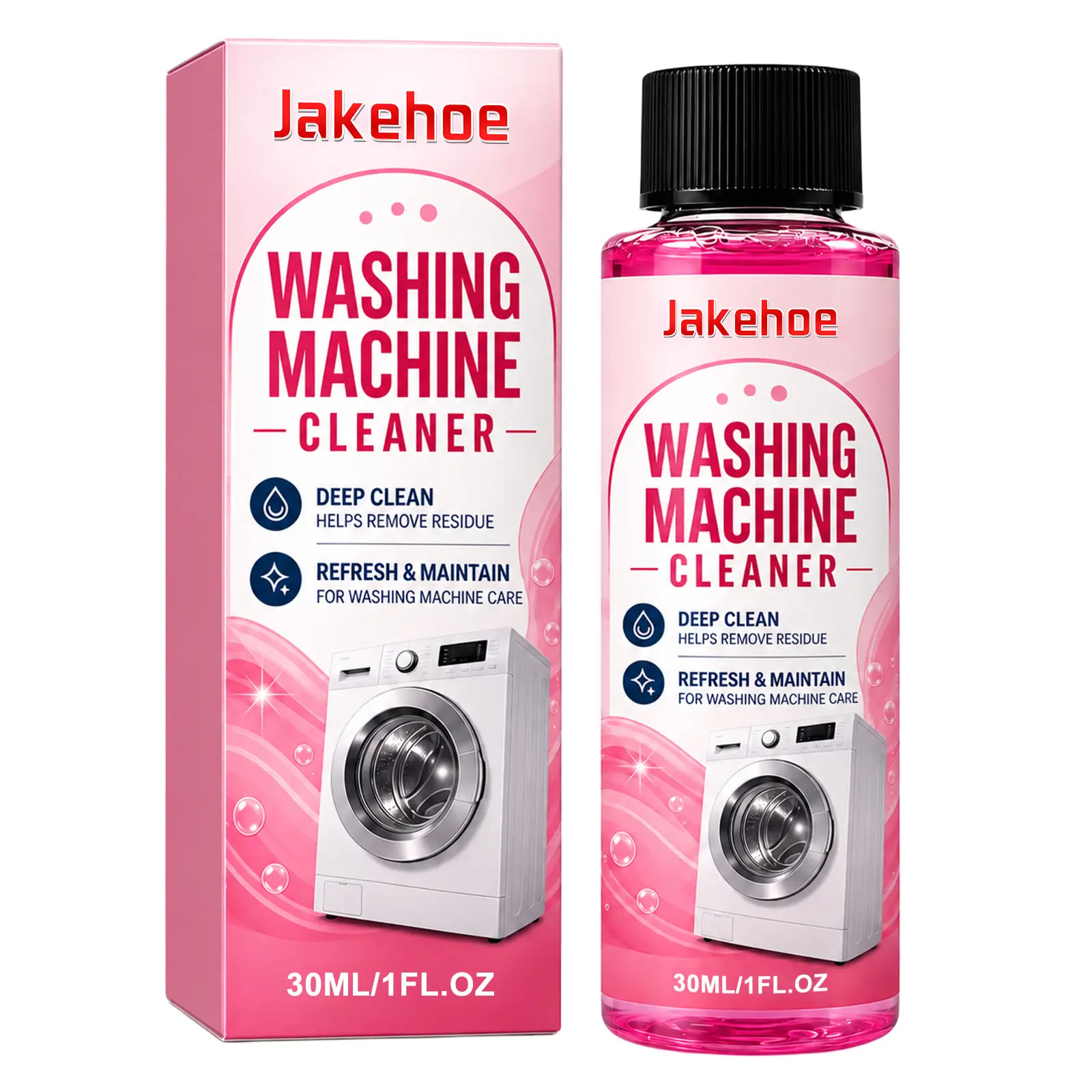 Deep Cleaning Washing Machine Cleaner & Drum Descaler – Powerful Odor Eliminator