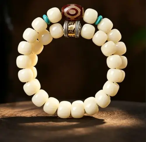 Handcrafted Bodhi Seed Beaded Bracelet – Spiritually Blessed Meditation & Mindfulness Jewelry