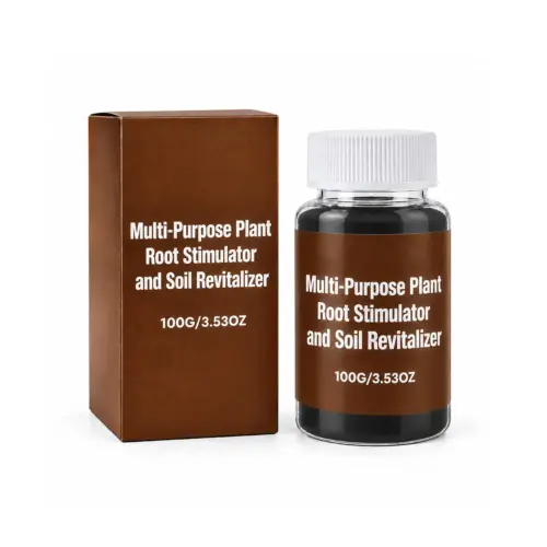 Premium Plant Rooting Promoter & Soil Activator – Fast-Acting Organic Root Stimulator & Soil Conditioner with Humic Acid & Seaweed Extract