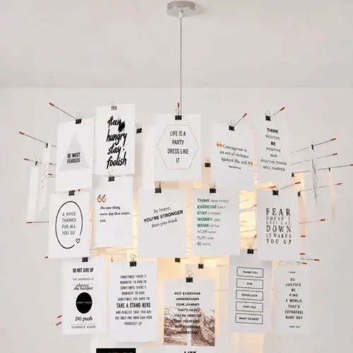 Modern Nordic 3-Light Iron Candle Chandelier - Postmodern Bedroom Pendant Droplight