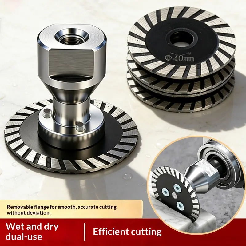Premium Hot-Pressed Mini Diamond Saw Blade – M10 Thread Carving & Cutting Disc for Marble, Granite, Tile & Concrete