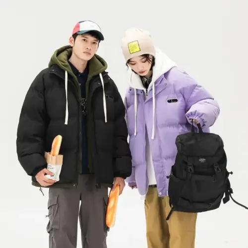 Versatile Hooded Cotton-Padded Winter Jacket – Modern Slim-Fit Casual Puffer Coat