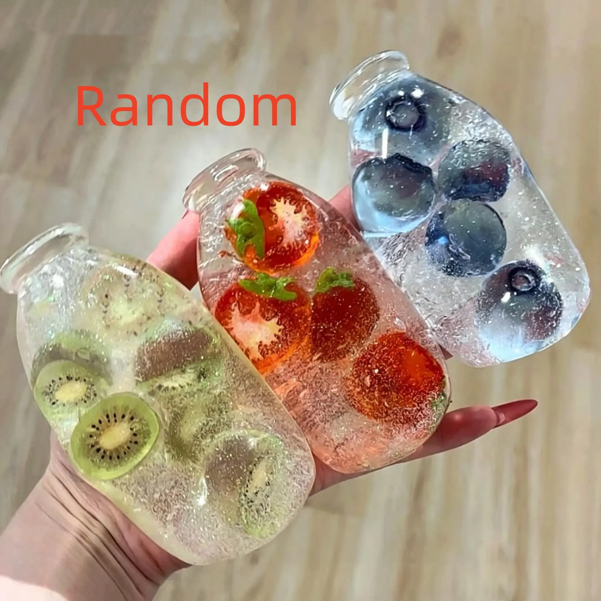 Soda Bottle Quicksand Squeeze Toy - Maltose-Filled Sensory Stress Relief & Fidget Toy