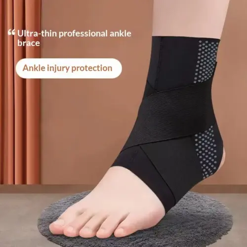 Professional Ankle Support Brace – Anti-Sprain Joint Protector & Compression Sleeve for Sports and Recovery