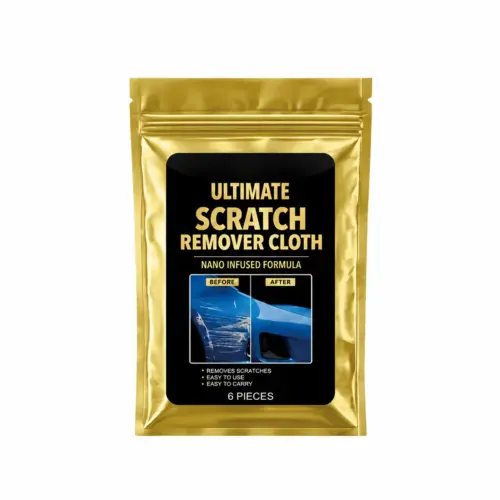 Advanced Car Scratch Repair Cloth (6-Pack) – Nano Surface Scratch Remover & Paint Restorer
