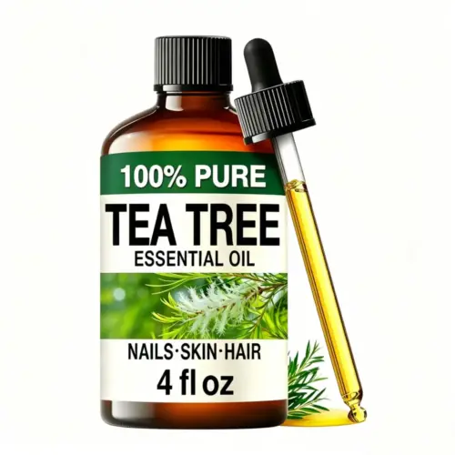 100% Pure Tea Tree Aromatherapy Essential Oil (118ml) – Natural Air Freshener & Odor Eliminator for Diffusers