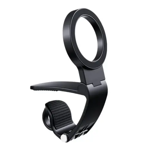 Universal Magnetic Car Phone Mount – 360° Rotating Foldable Dashboard & Sun Visor Hands-Free Holder