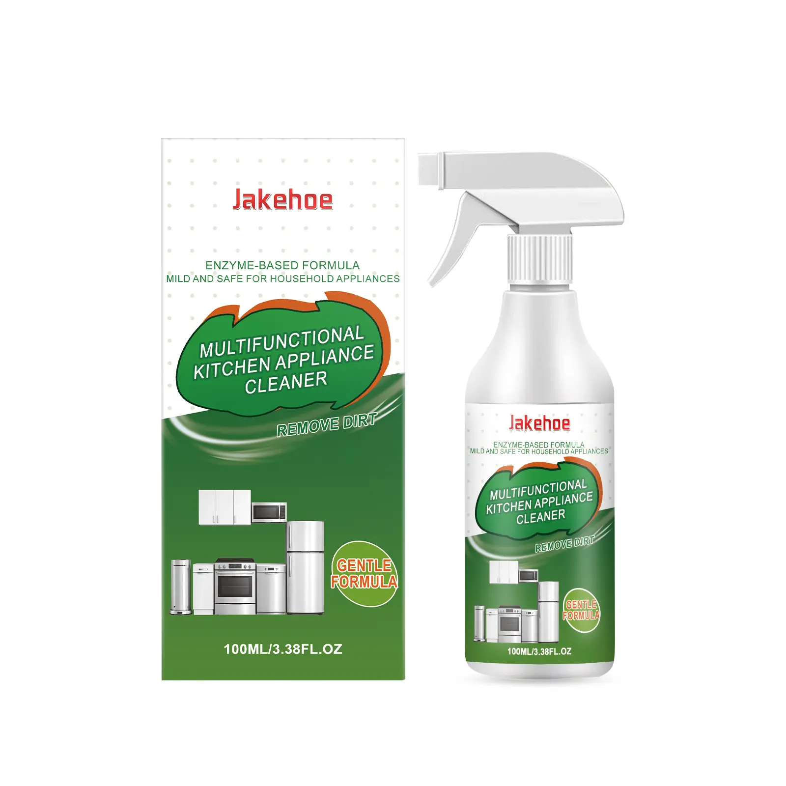 All-in-One Kitchen Appliance Cleaner & Degreaser Spray (100ml) – Fast-Acting Grease & Oil Stain Remover