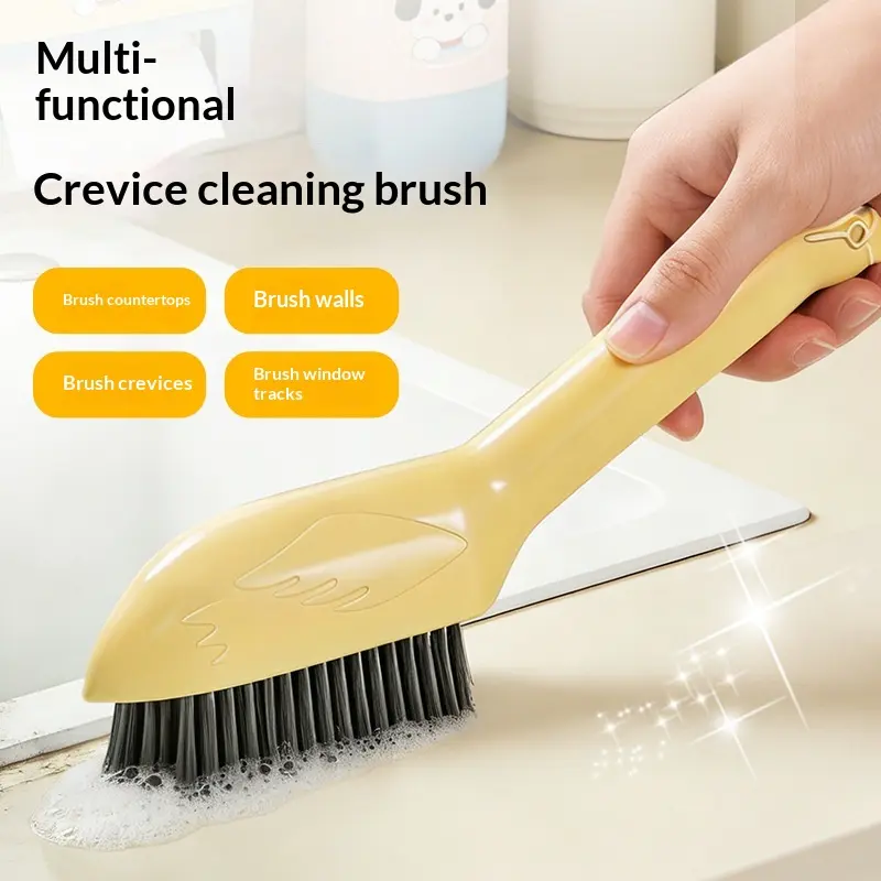 Multi-Functional Crevice Cleaning Brush – Deep Cleaner Tool for Tile Grout, Bathroom, Toilet & Kitchen