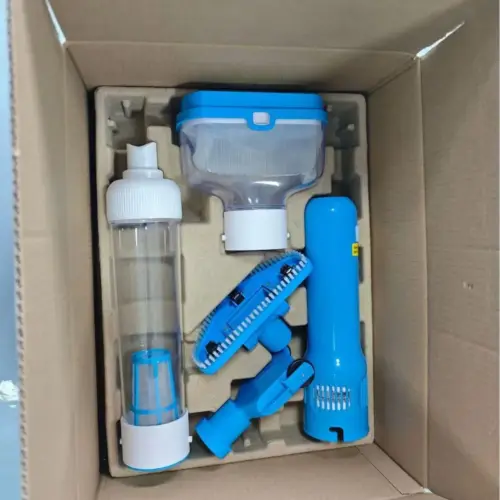 Portable Underwater Pool Jet Vacuum Cleaner - Handheld Suction Tool for Above Ground Pools, Spas, Ponds & Fountains