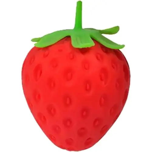 Jumbo Strawberry Squishy Toy – Slow-Rising Realistic Scented Fruit Stress Relief Fidget for Kids and Adults