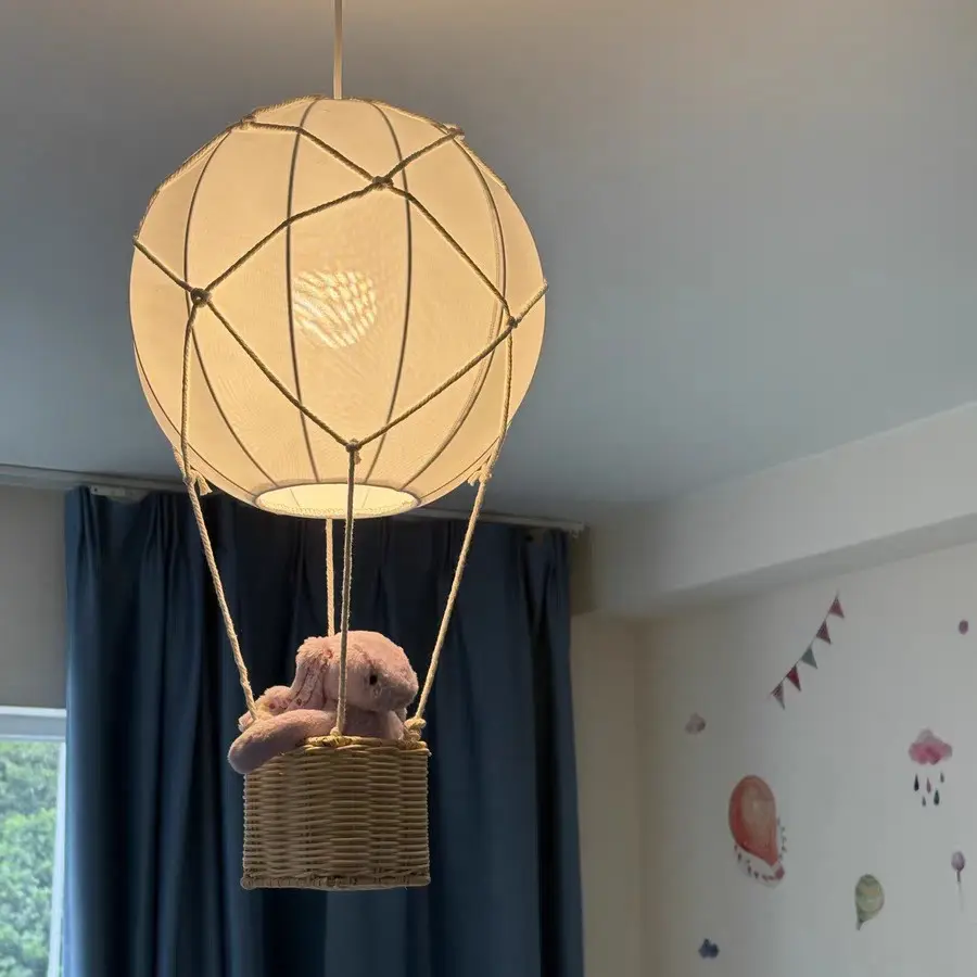 Creative Modern Pendant Light – Minimalist Ceiling Chandelier for Kids' Room & Nursery