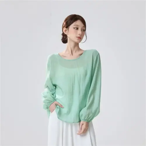 Women's Classical Dance Practice Top – Flowy & Breathable Summer Dancewear