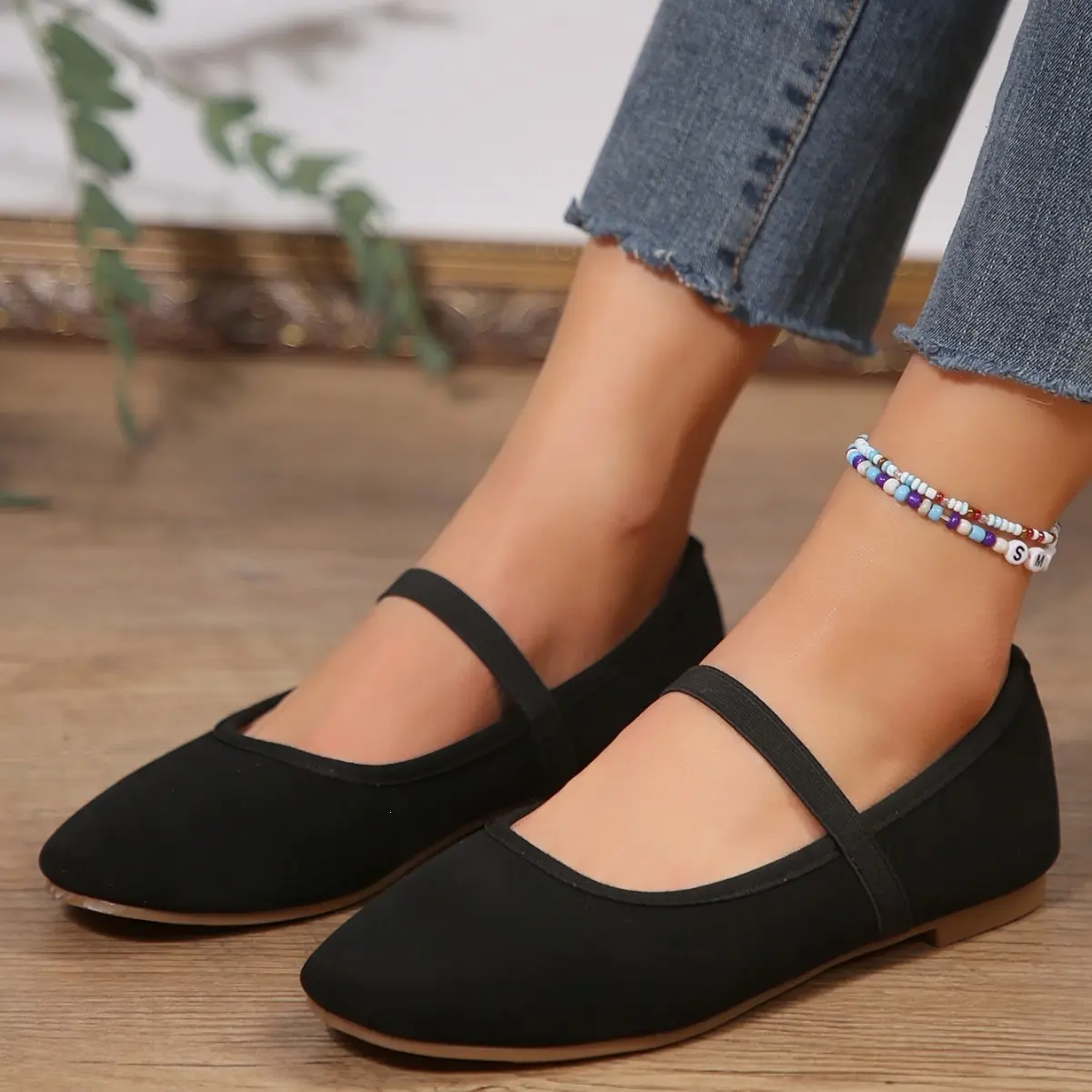 Women's Classic Low-Cut Casual Flats – Minimalist All-Season Walking Shoes