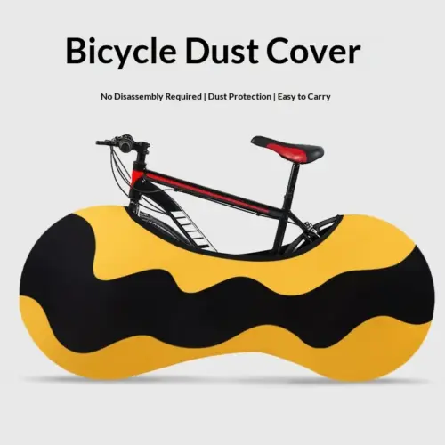 Premium Indoor Bicycle Dust Cover – Elastic Protective Half-Cover Bike Sleeve