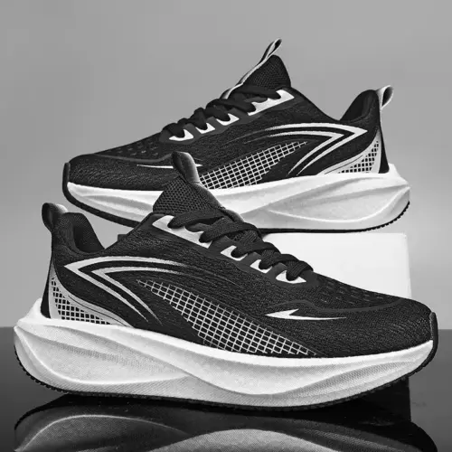 Men's Breathable Mesh Running Shoes - Lightweight Athletic Sneakers for Spring & Summer