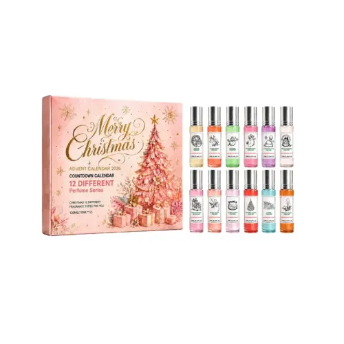 Luxury 12-Piece Christmas Perfume Gift Set – Fragrance Discovery Box (10ml x 12)