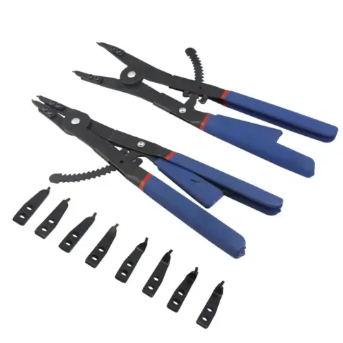 16-Inch Heavy-Duty Circlip Pliers Set (2-Piece) – Professional Snap Ring & Retaining Ring Tool for Automotive and Mechanical Repair