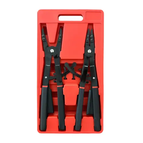 16-Inch Heavy-Duty Circlip Pliers Set (2-Piece) – Internal & External Snap Ring Pliers with Ergonomic PVC Handles