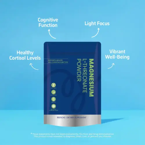 High-Purity Magnesium L-Threonate Powder – Advanced Bioavailable Magnesium Supplement for Brain Health, Focus & Restful Sleep